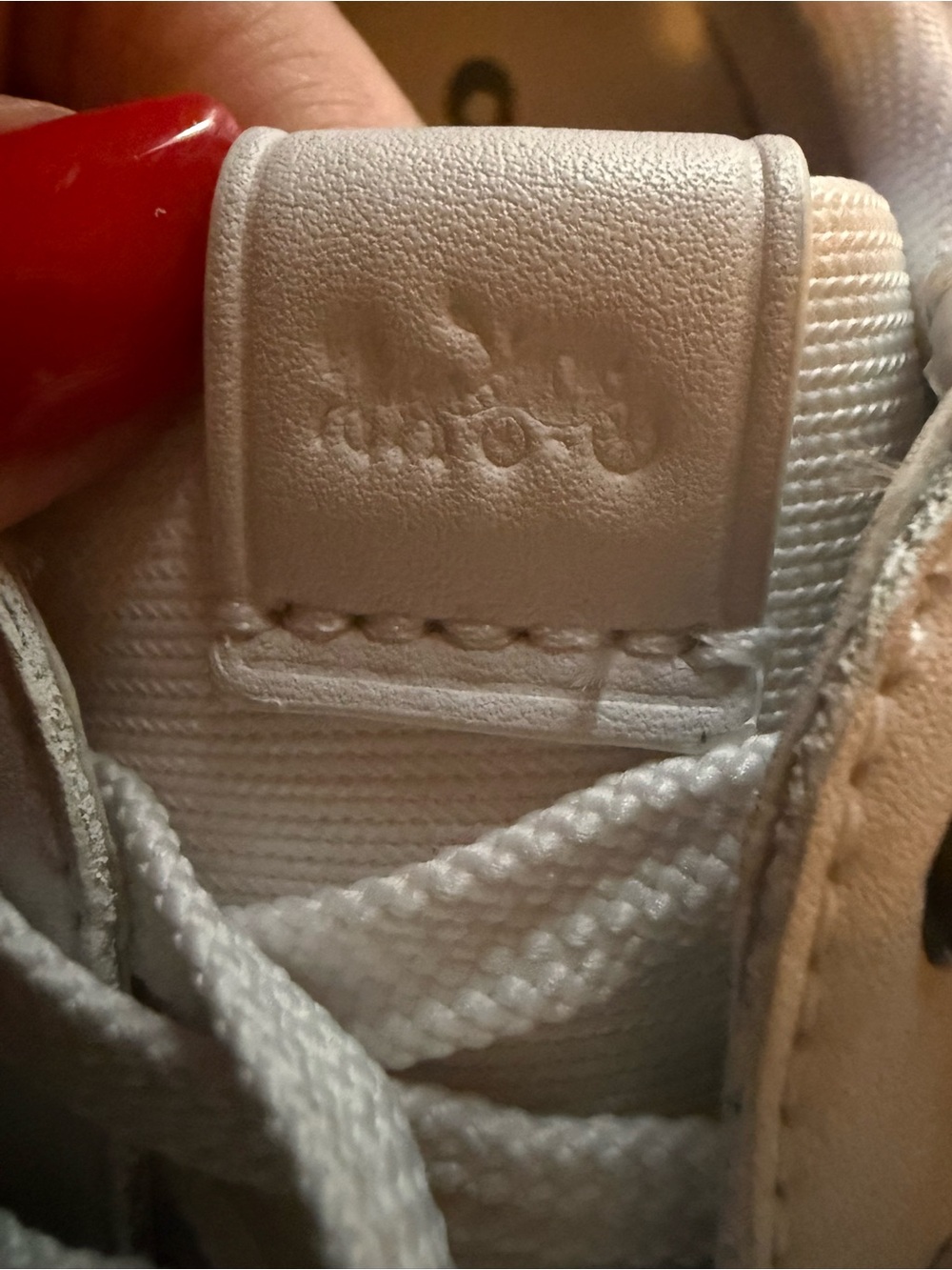 Coach White leather Casual Lace-Up Sneaker New No box - Picture 4 of 7